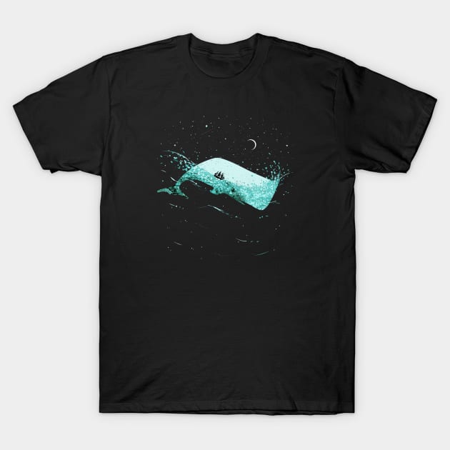 Tale of a Whale T-Shirt by katiestack.art